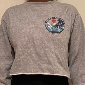 John Galt Cropped sweatshirt